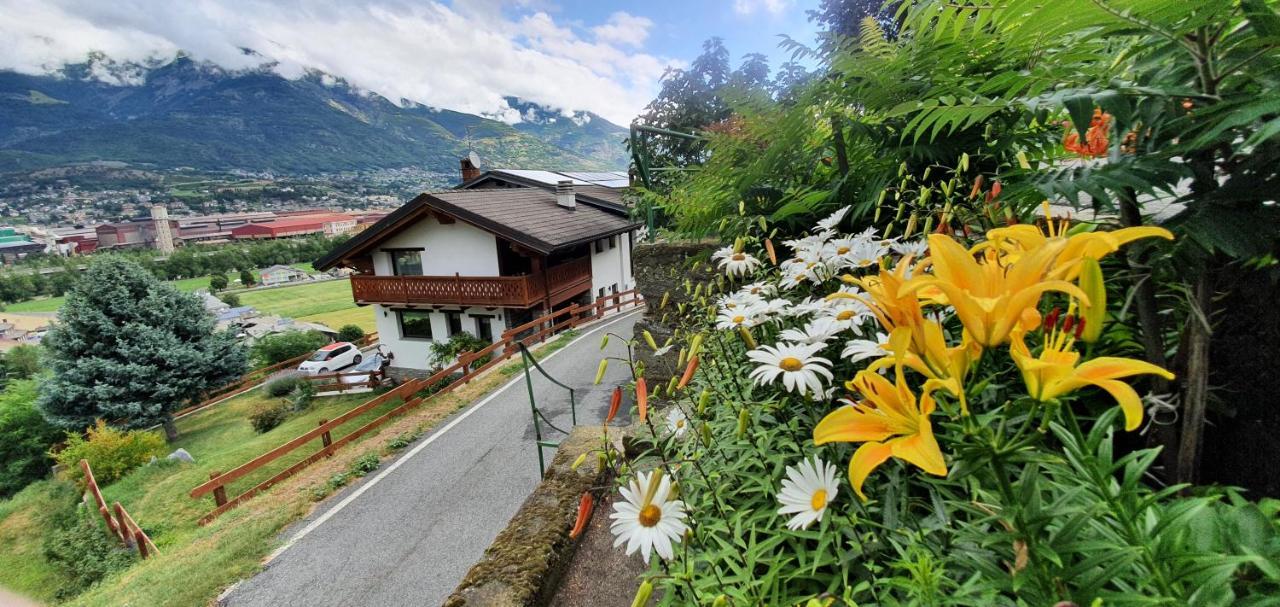 Agriturismo B&B Chevres A Cheval Charvensod Dış mekan fotoğraf